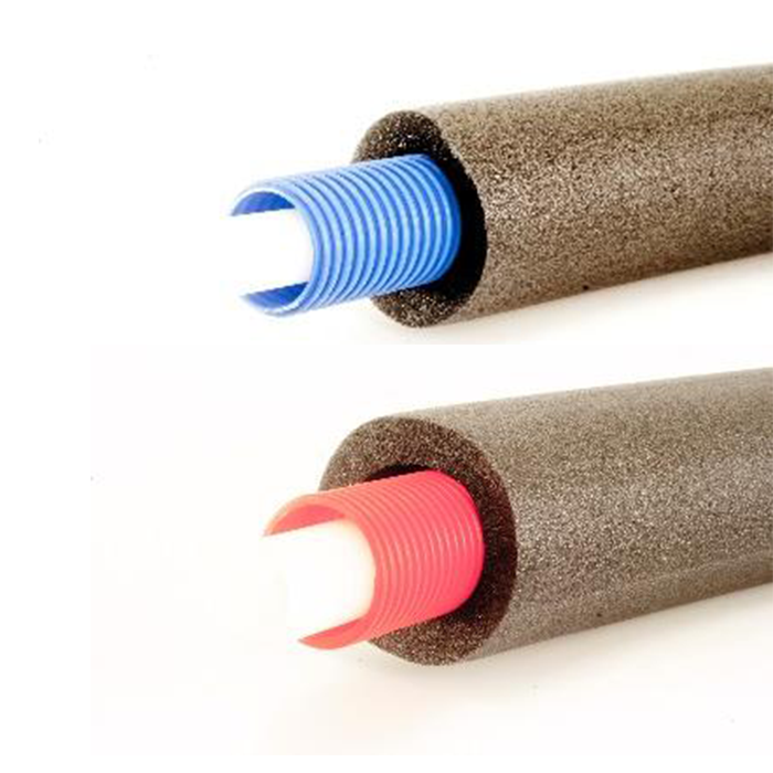 Red and Blue Ingoodnic pipe in pipe