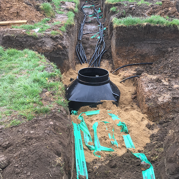ground source chamber installation Ingoodnic ground source chamber installation Ingoodnic