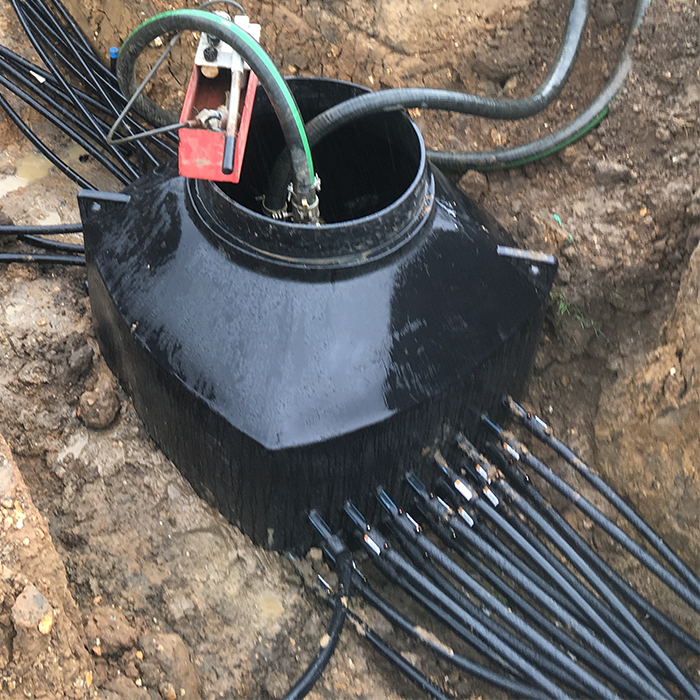 ground source chamber installation Ingoodnic ground source chamber installation Ingoodnic